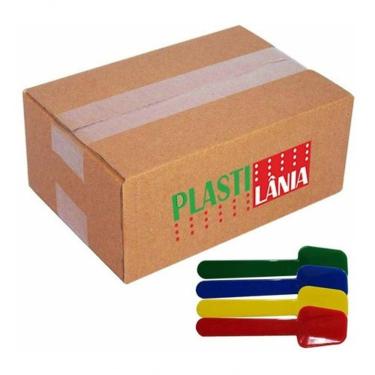 Imagem de Pazinha de Sorvete Plástica Plastilânia Colorida 1000 un para Servir Sobremesas em Plás...