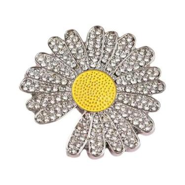 Imagem de Broche De Girassol Kpop G-DRAGON, Pin Retrô Artesanal Elegante, Emblem