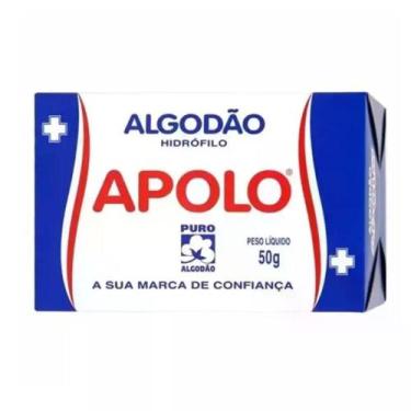Imagem de Algodão Apolo Multiuso 50g para Higiene da Pele, Maquiagem e Bebê