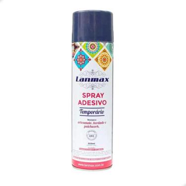 Imagem de Cola Temporária em Spray Lanmax Transparente 550ml Patchwork