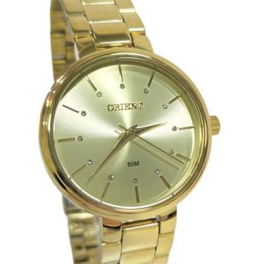 Imagem de Relógio Orient Analógico Feminino Dourado FGSS0171 C1KX