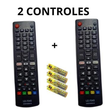 Imagem de Controle Smart Netflix Amazon LE-7045 MAXX 7045 SKY 8035 KA 2957 FBG-8