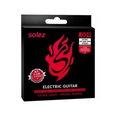 Imagem de Encordoamento Guitarra Solez Slg9 009