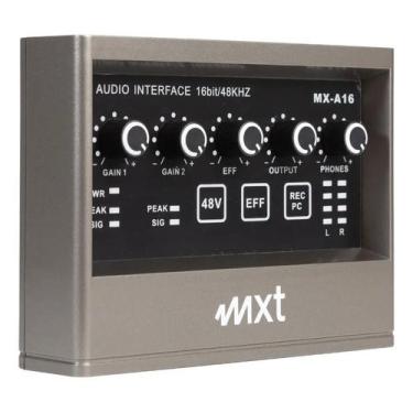 Imagem de Placa Interface De Áudio Para gravação Profissional - MXT