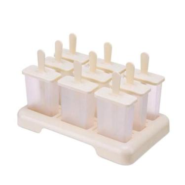 Imagem de Molde De Picolé DIY Com Palito De Plástico, Máquina De Sorvete Caseiro