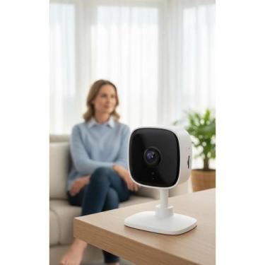 Imagem de 2x Câmera Segurança Wi-Fi HD 1080p Visão Noturna Alarme - Congratulati