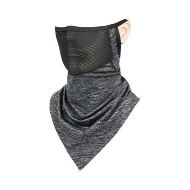 Imagem de Máscara Facial Completa para Ciclismo - Proteção UV Respirável para Ve