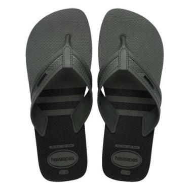 Imagem de Chinelo sandalia havaianas masculina city basic original nf, Verde oli