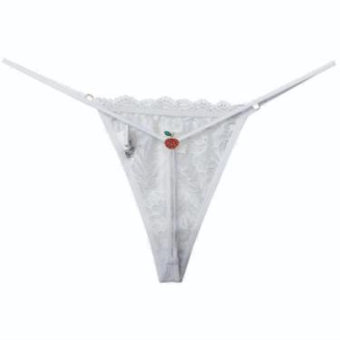 Imagem de Calcinha Meiga Sexy em Renda Só o Fio com Biju - LINGERIE SENSUALLE, B