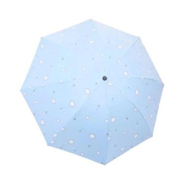Imagem de Guarda-chuva Mini Portátil Resistente Ao Vento Com Proteção UV, Sombri