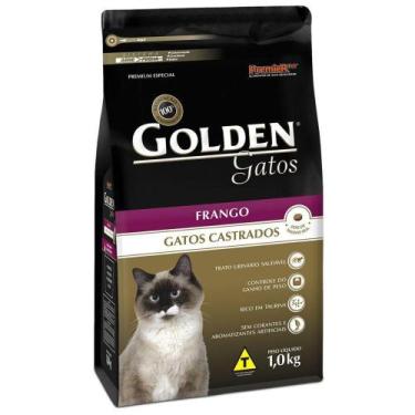 Imagem de Ração Golden Para Gatos Adultos Castrados Sabor Frango