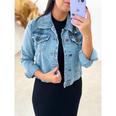 Imagem de Jaqueta Jeans - Azul - Madame Cherie, P