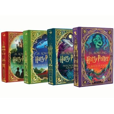 Imagem de Coleção Harry Potter ilustrada interativa (4 Volumes)