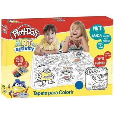Imagem de Tapete de Colorir Fun Art and Craft Play-Doh - 68x65cm