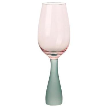 Imagem de Taça De Vidro Pink e Azul 350Ml - Ribeiro e Pavani