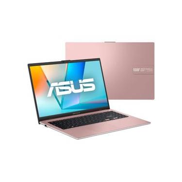 Imagem de Notebook ASUS Vivobook Go 15 E1504FA AMD Athlon Silver 10 4GB RAM 128GB SSD Windows 11 Home 15,6" LCD LED FHD nível IPS, Rose Pink -  BQ5313WS