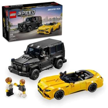 Imagem de Lego Speed Champions Mercedes-AMG G 63 E SL 63 76924 Construção 808 Pe