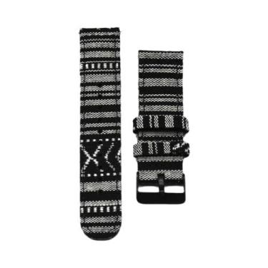 Imagem de Pulseiras De Relógio Étnicas Multicoloridas Em Nylon 20mm 22mm, Bandas