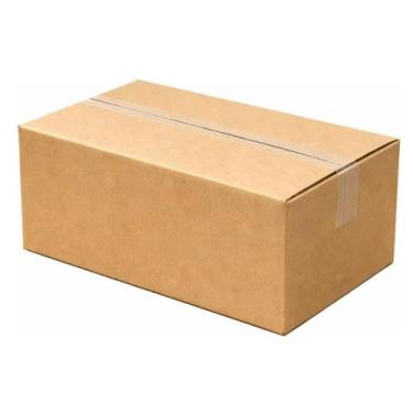 Imagem de Kit 100 Caixas Papelão Resistente 24x11x11cm para Sedex e E-commerce -