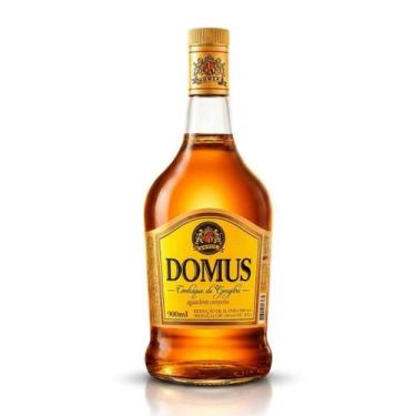 Imagem de Conhaque de Gengibre Domus 900ml Bebida Alcoólica Para Drinks e Coquet