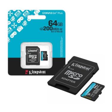 Imagem de Cartão de Memoria 64gb Micro Sdxc Cl10 200mb Canvas Go Plus SDCG4/64GB