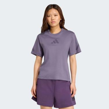 Imagem de Camiseta Adidas ZNE Feminina Roxa, P