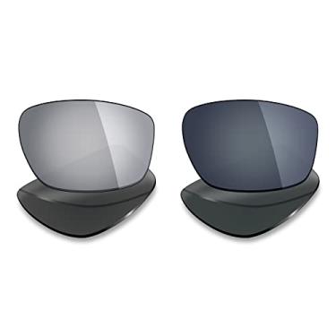 Imagem de 2 pares de lentes polarizadas de reposição da Mryok para óculos de sol Oakley Valve 2014 – Opções