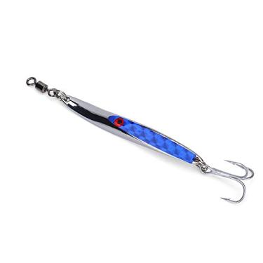 Imagem de Deadly Dicks Isca de pesca, iscas de pesca Isca de lantejoulas, isca de colher dura para robalo de metal isca artificial 4 tamanhos/cores selecionáveis Deadly Dick Lure