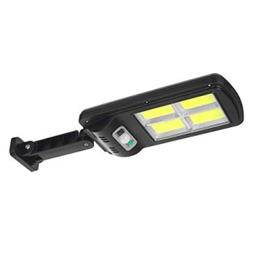 Imagem de Hyranect Luminária Solar Led Parede Refletore 128 Cob Sensor Controle (Preto 4 treliça)