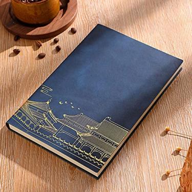 Imagem de A5 200 páginas notebook bloco de notas agenda diário plano para escrever notas de estudante notas escolares material educacional de escritório, G, A5