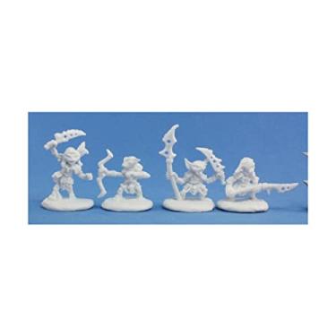 Imagem de Reaper 89003: Goblin Warriors (4) Pathfinder Bones Miniatura de plástico