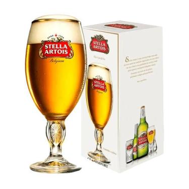 Imagem de Taça De Cerveja Stella Artois De Vidro 250 Ml Globimport
