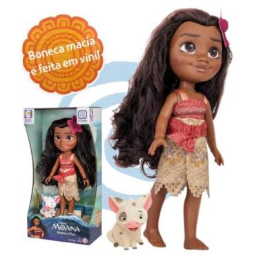 Boneca Moana Baby Princesa Disney Articulada 36 cm 2504 Cotíplas