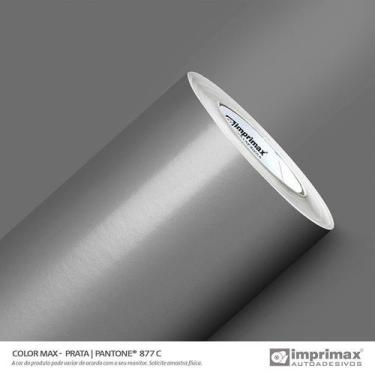 Imagem de Adesivo Para Envelopamento Prata Inox Lavavel - Flc