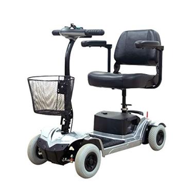 Imagem de Cadeira de Rodas Scooter Motorizada Freedom Mirage S - Até 100kg (Prata)