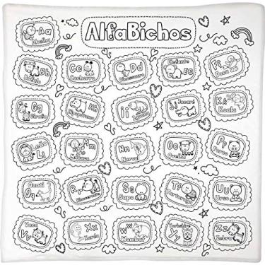 Imagem de Tapete Para Colorir Alfabichos