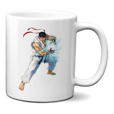 Imagem de Caneca Street Fighter Dá Hadouken Ryu Presente Nerd Gamer
