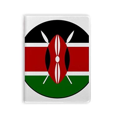 Imagem de Diário de capa macia com emblema nacional Kenya Africa