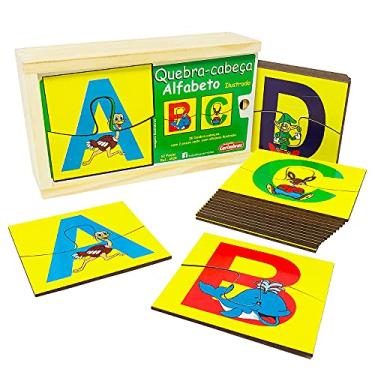 Imagem de Quebra Cabeça Alfabeto - Carimbras REF 4820