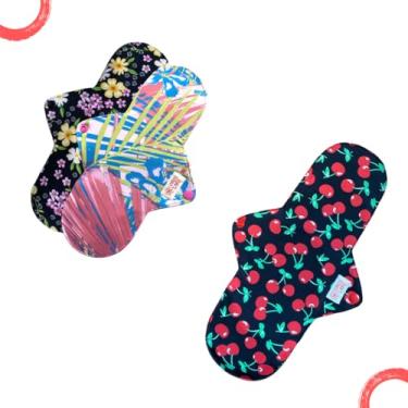 Imagem de Kit com 3 Absorvente ecológico 2 noturnos 1 Super Circulare