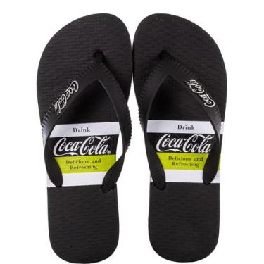 Imagem de Sandália Chinelo De Dedo Masculino Coca Cola Cc4404 Andale