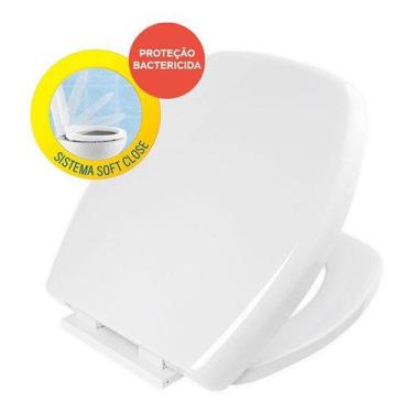 Imagem de Tampa De Vaso Assento Sanitario Thema Fechamento Soft Close - Censi