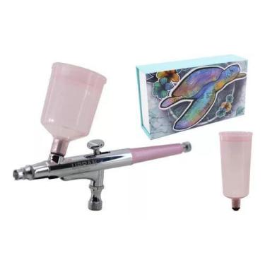 Imagem de Aerografo de gravidade dupla açao bico 0.3mm / 20ml e 40ml - acabament