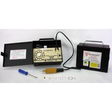 Imagem de Pirógrafo AM-12 - Palante - 60 Temperaturas - 110/220V - Palante Piróg