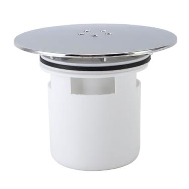 Imagem de Dreno Rápido, Limpador de Cabelo, Design Moderno de 6 Polegadas de Chuveiro Quadrado de Piso, Tampa Cromada, Ralo do Piso do Banheiro, para Limpeza e Manutenção