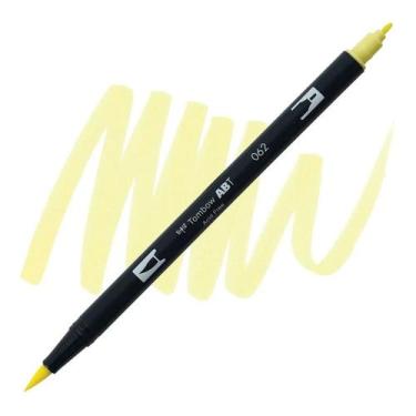 Imagem de Caneta Tombow Dual Brush Amarelo Palido