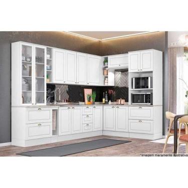 Imagem de Cozinha Modulada Henn Americana 14 Peças (3 Armários + 4 Balcões + 1 P