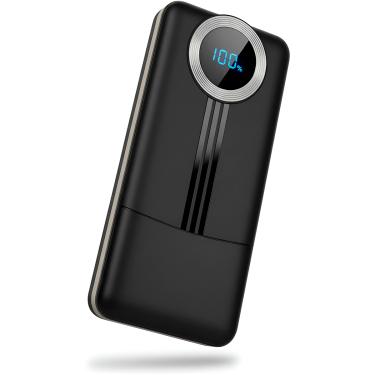 Imagem de Power Bank 10.000mAh Carregador Portátil Turbo Preto