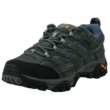 Imagem de Merrell Tênis feminino Moab 2 impermeável para caminhada, Granito, 38