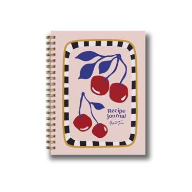 Imagem de Yop & Tom Diário de receitas (A5) - Escreva seu próprio livro de receitas (cerejas)